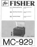 Fisher MC-929 - Schematic 